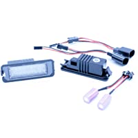 VINSTAR LEDPremium 2X Luces DE MATRICULA LED REEMPLAZO Seat Leon II 2 Mk2 III 3 Mk3 Ibiza KJ CANBUS